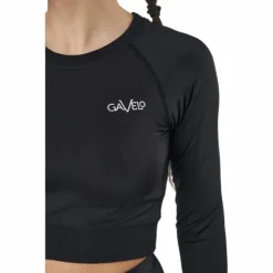 Cropped Longsleeve Black