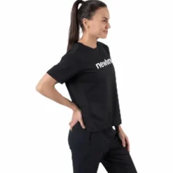 Cropped Tee Black