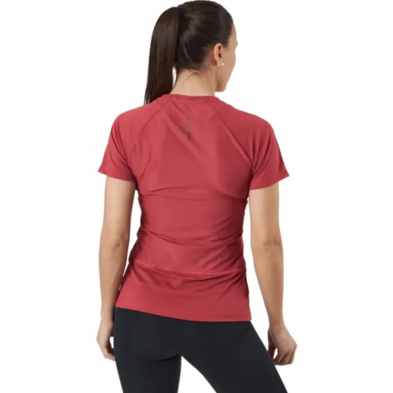 Cross Rebel Ss Tee W Earth Red