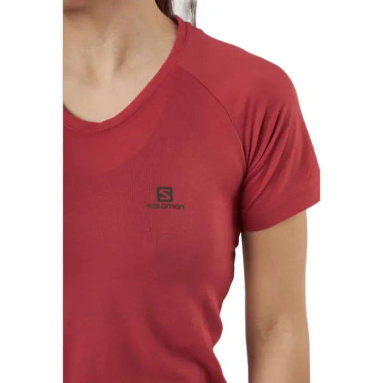 Cross Rebel Ss Tee W Earth Red