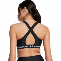 Crossback Mid Bra Black