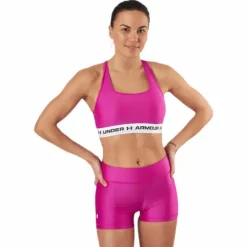 Crossback Mid Bra Pink