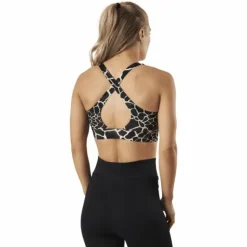 Crossback Sports Bra Brown