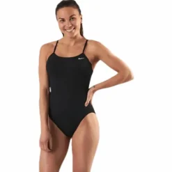 Cut-Out One Piece Black