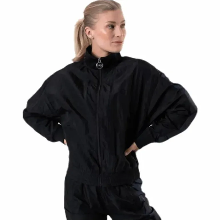 Dark Windbreaker Jacket Black