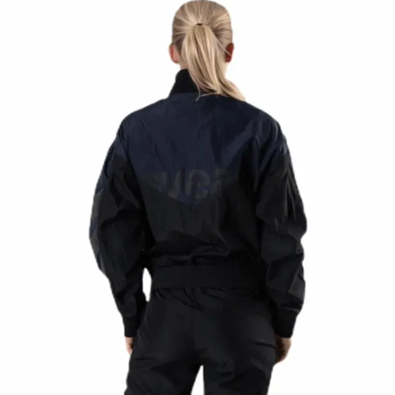 Dark Windbreaker Jacket Black
