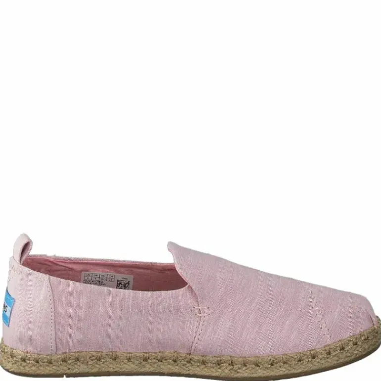 Deconstructed Alpargata Rope Blossom Slub Chambray
