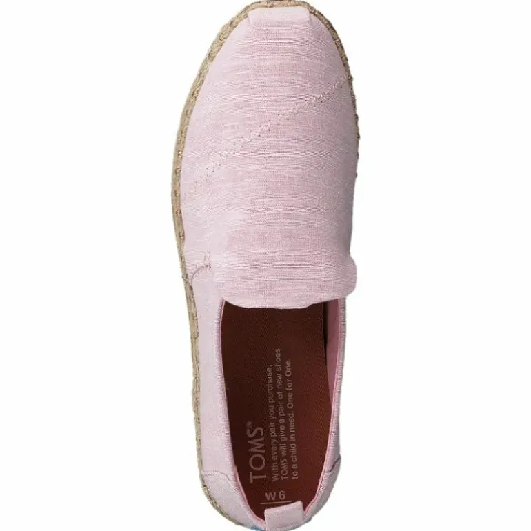 Deconstructed Alpargata Rope Blossom Slub Chambray