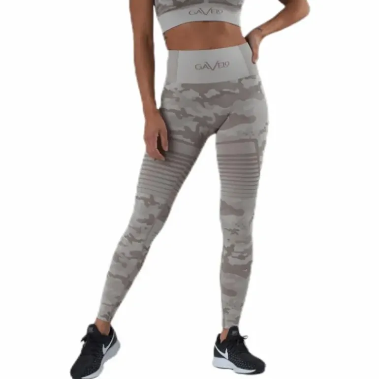 Desert Storm Camo Leggings Beige