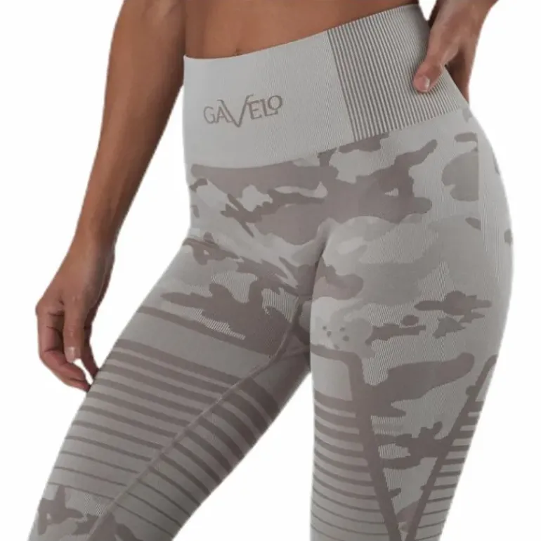 Desert Storm Camo Leggings Beige