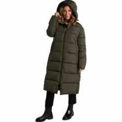 Deyna Reco Coat Dark Olive