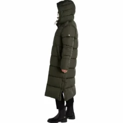 Deyna Reco Coat Dark Olive