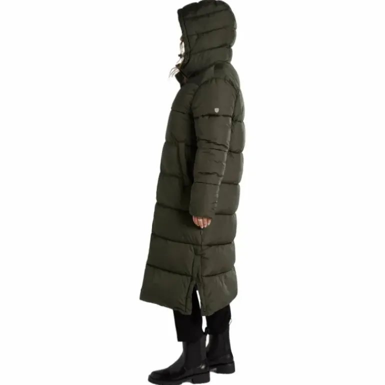 Deyna Reco Coat Dark Olive