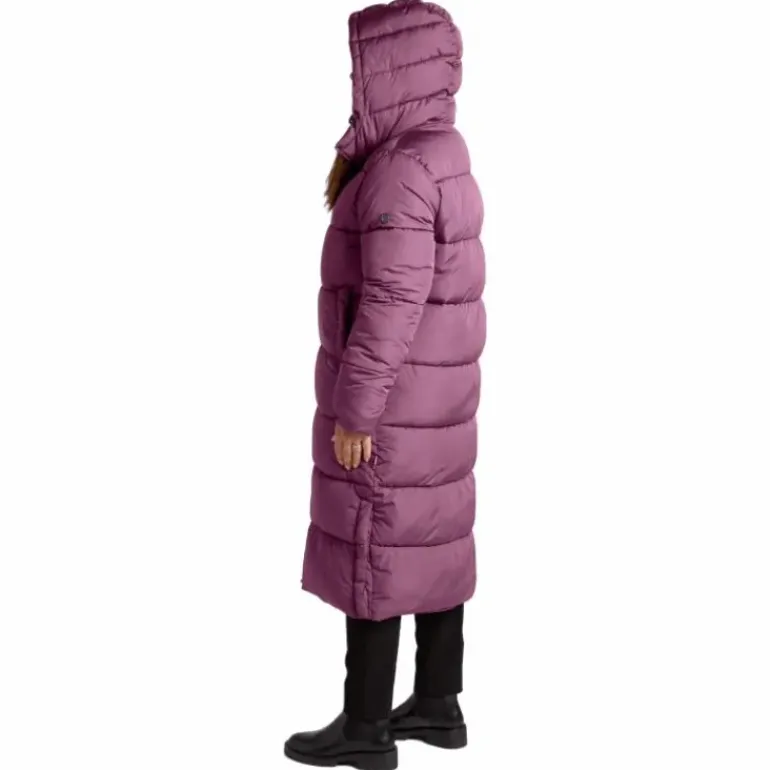 Deyna Reco Coat Red Plum