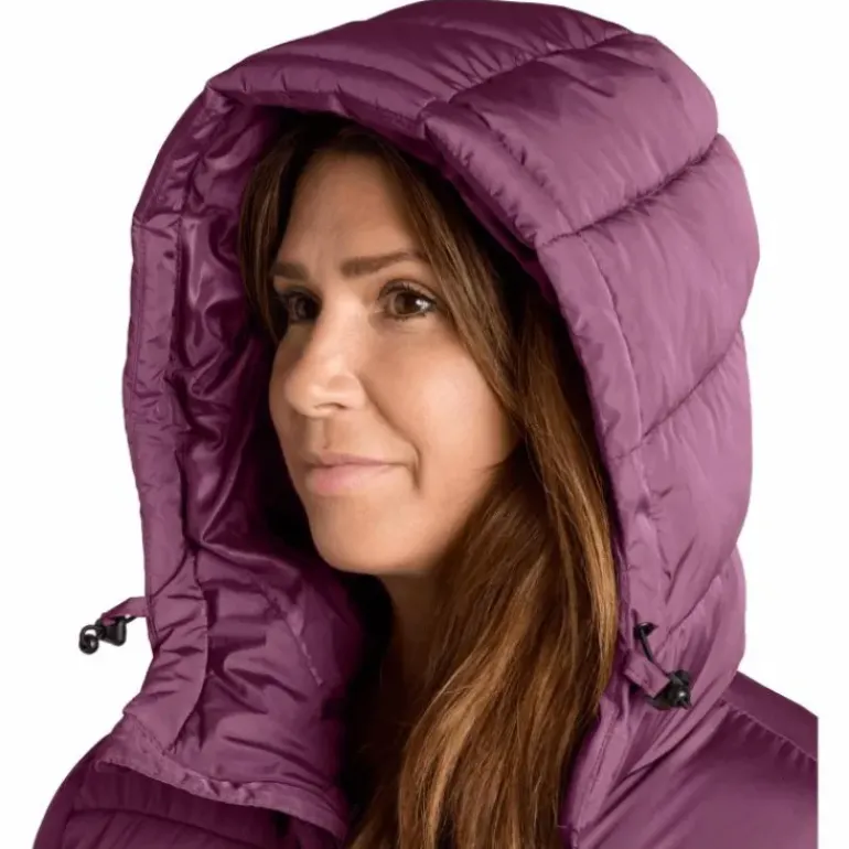 Deyna Reco Coat Red Plum