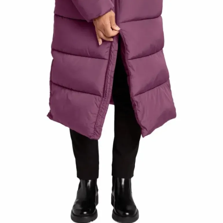 Deyna Reco Coat Red Plum