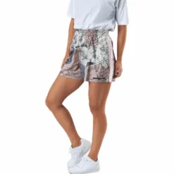 Direction Track Shorts Beige