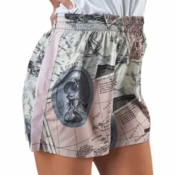 Direction Track Shorts Beige