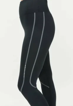 Distance Stripe Tights Black