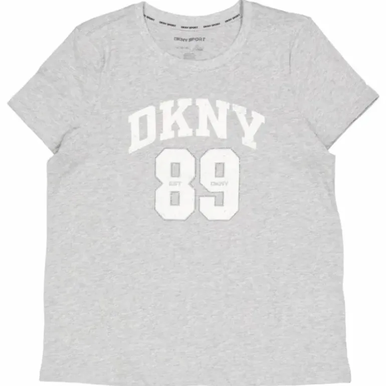 Dkny 89 Lg Crew Nk T Pgh/eggnog