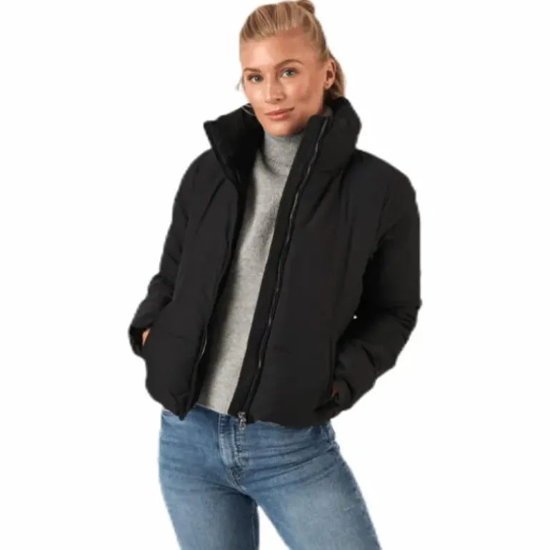 Dolly Short Puffer Jacket Otw Black