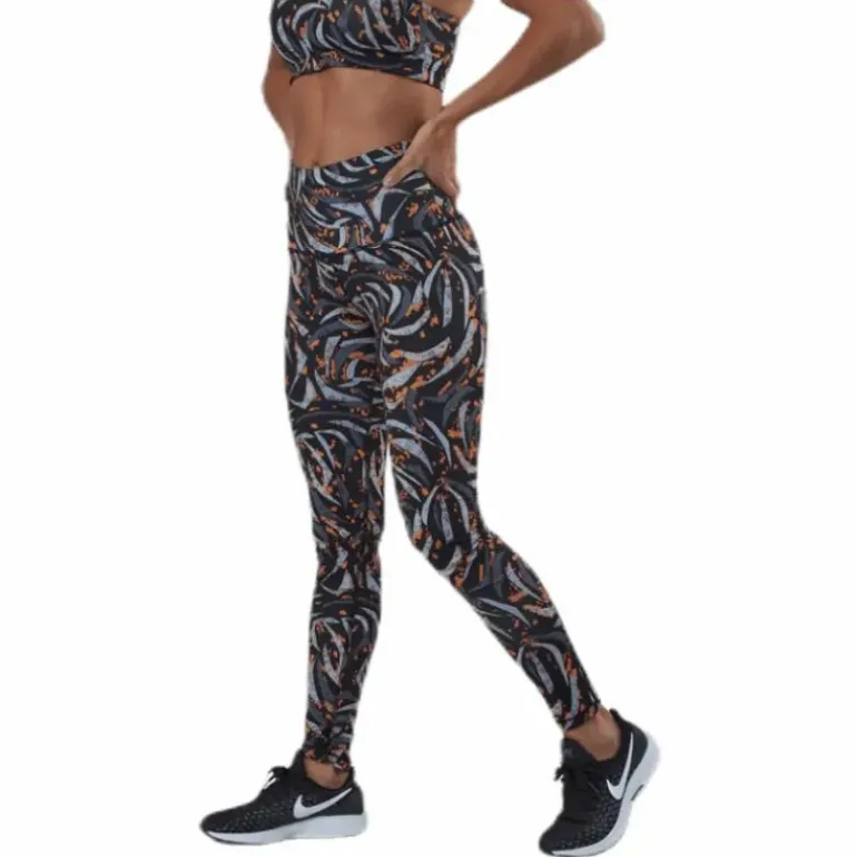 Don't Look 3/4 Tight Tights Grey