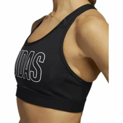 Dont Rest Alphaskin Sport Branded Bra Black / White