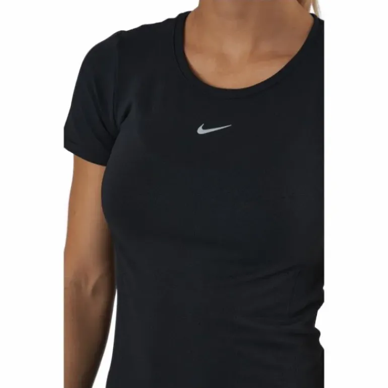 Dri-FIT ADV Aura Women's Slim-Fit Short-Sleeve Top BLACK/REFLECTIVE SILV