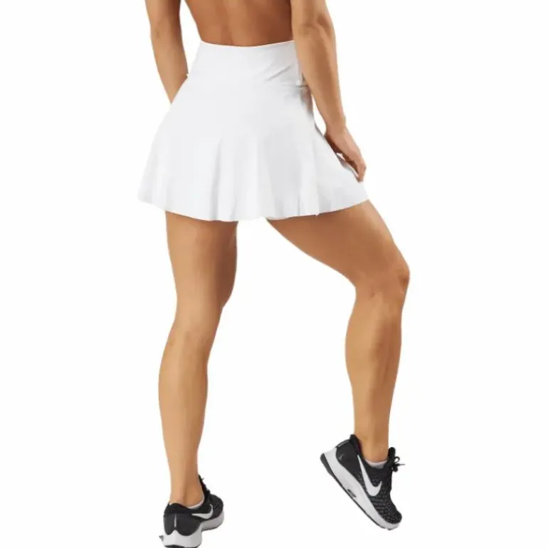 Dri-FIT Club Women's Short Skirt WHITE/BLACK