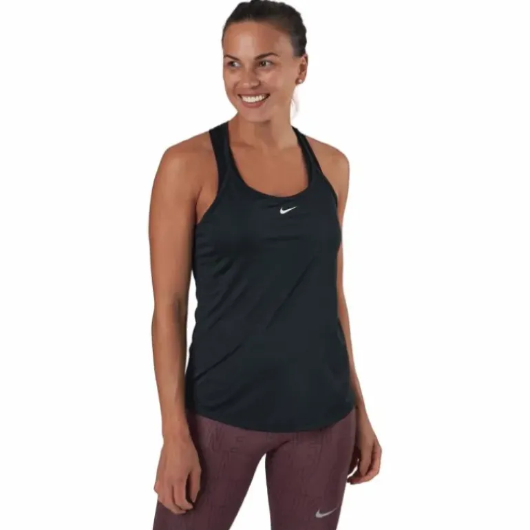 Dri-FIT One Elastika Women's Standard Fit Tank BLACK/WHITE