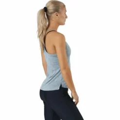 Dri-FIT One Elastika Women's Standard Fit Tank PARTICLE GREY/HTR/BLACK