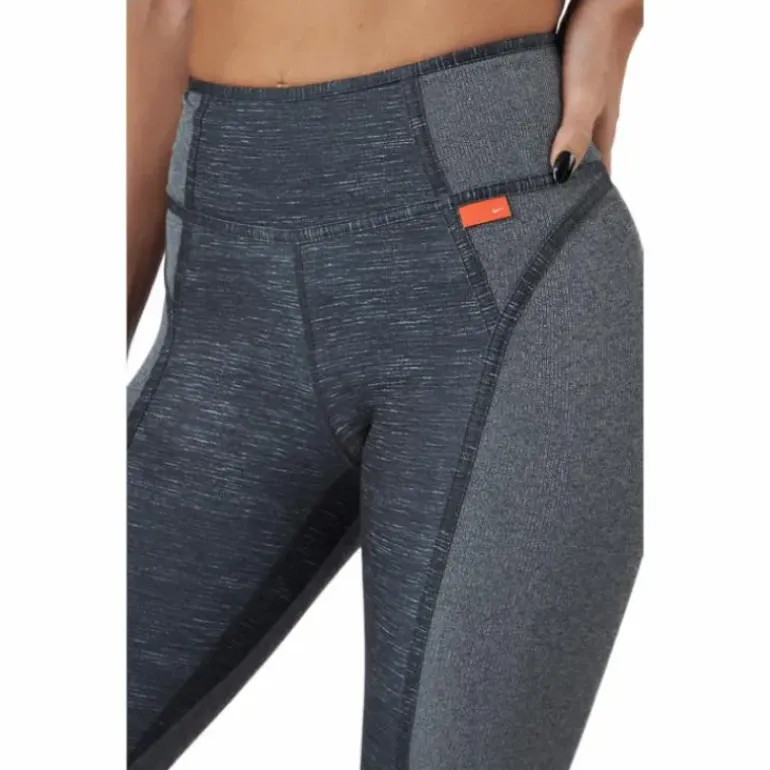 Dri-fit One Luxe Women's Mid-r Black/htr