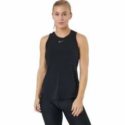 Dri-FIT One Luxe Women's Standard Fit Tank BLACK/REFLECTIVE SILV