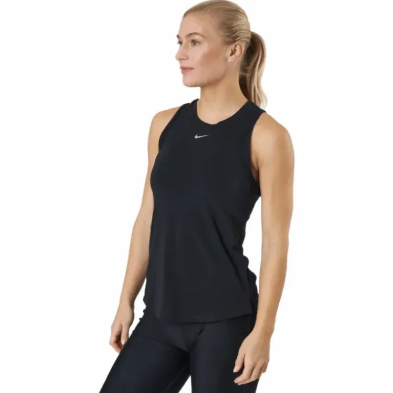 Dri-FIT One Luxe Women's Standard Fit Tank BLACK/REFLECTIVE SILV
