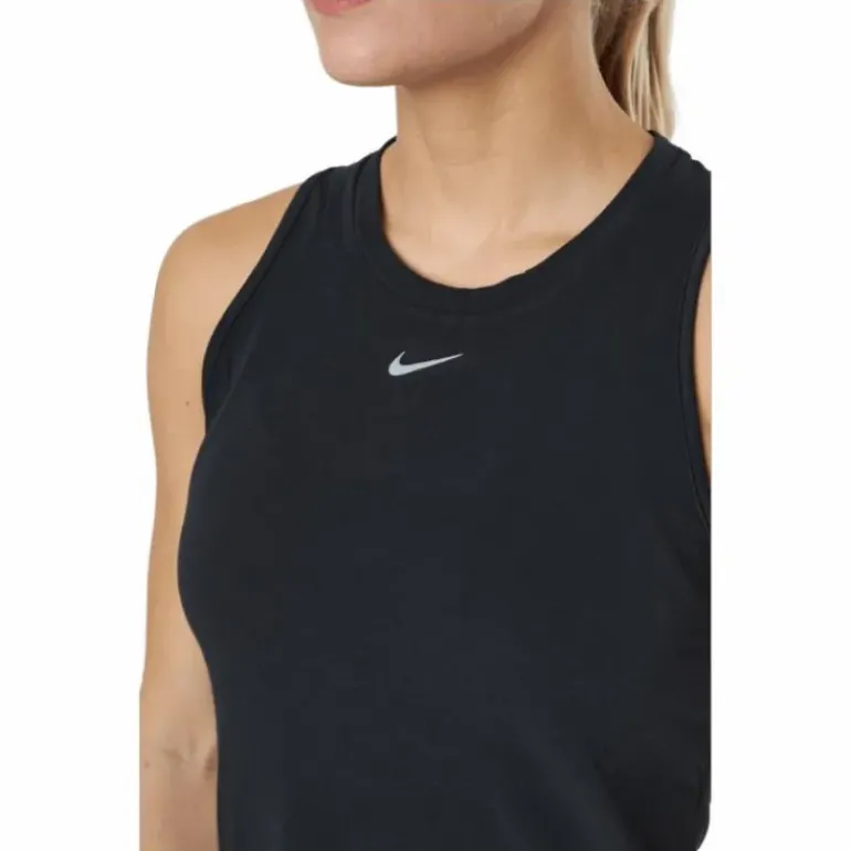 Dri-FIT One Luxe Women's Standard Fit Tank BLACK/REFLECTIVE SILV
