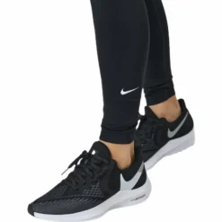 Dri-FIT One Women's Mid-Rise Leggings BLACK/WHITE