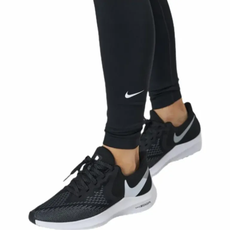 Dri-FIT One Women's Mid-Rise Leggings BLACK/WHITE