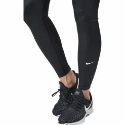 Dri-FIT One Women's Mid-Rise Shine Leggings BLACK/WHITE