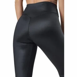 Dri-FIT One Women's Mid-Rise Shine Leggings BLACK/WHITE