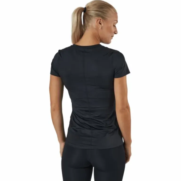 Dri-FIT One Women's Slim Fit Short-Sleeve Top BLACK/WHITE