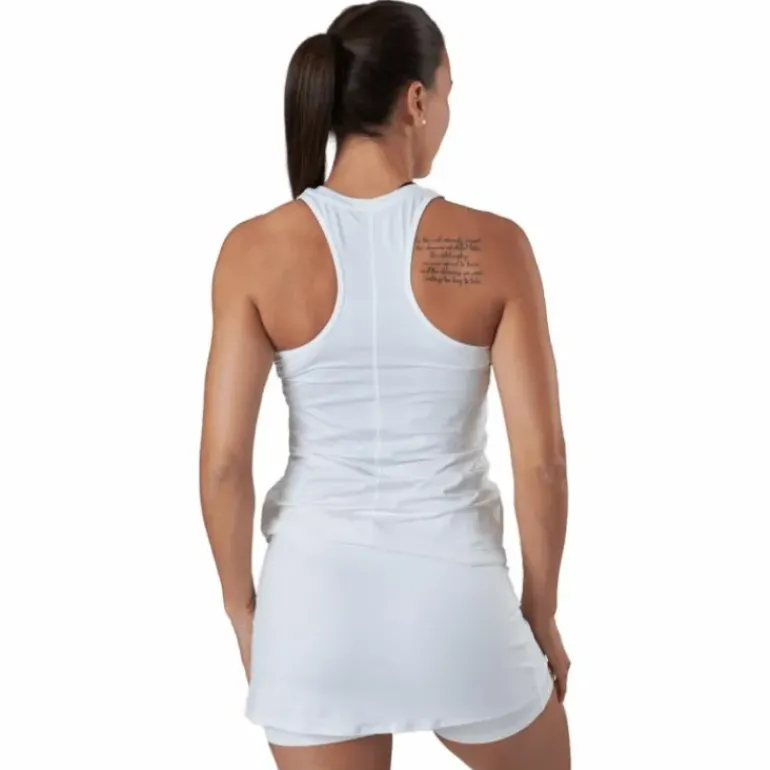 Dri-FIT One Women's Slim Fit Tank WHITE/BLACK