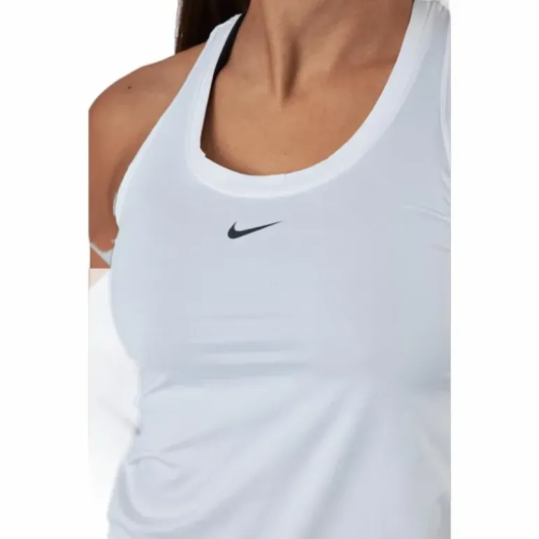Dri-FIT One Women's Slim Fit Tank WHITE/BLACK