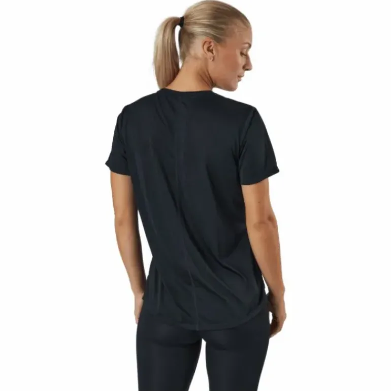 Dri-FIT One Women's Standard Fit Short-Sleeve Top BLACK/WHITE