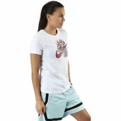 Dri-FIT Swoosh SS Tee White