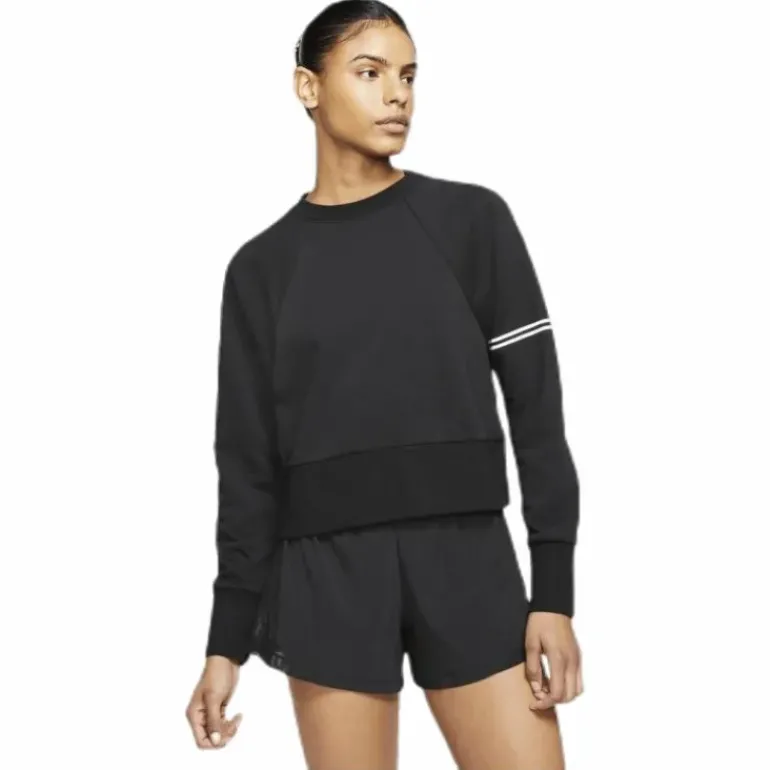 Dry Get Fit Fleece Crew White/Black