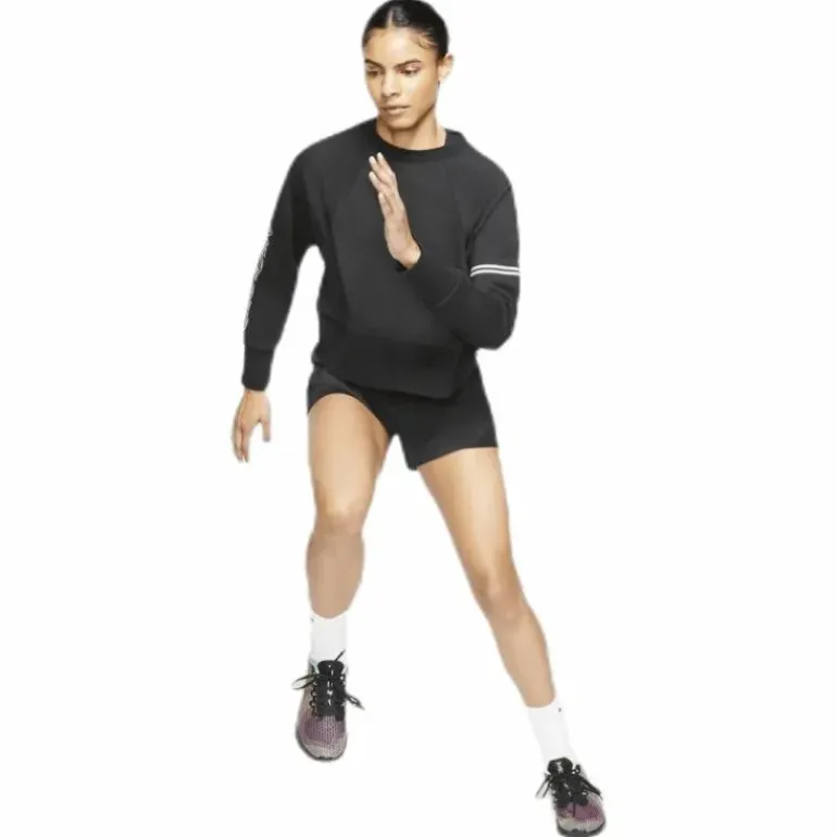 Dry Get Fit Fleece Crew White/Black