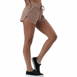 Dunja Terry Mw Shorts Lounge Bc Red