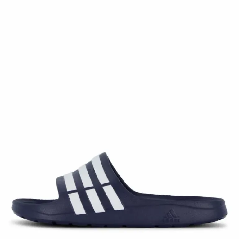 Duramo Slides Dark Blue / White / Dark Blue