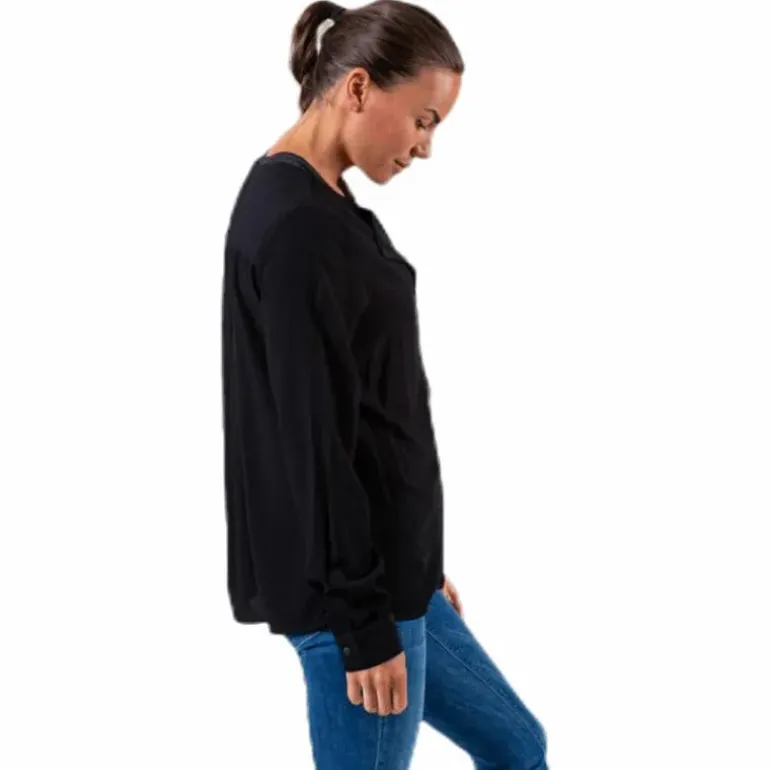 Ea Ls Shirt Black