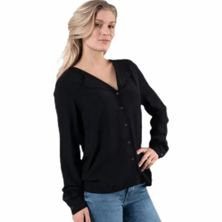 Ea Ls Shirt Black
